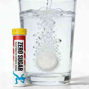 Comprimés effervescents d'hydratation sportive pour adultes OEM avec vitamine C, zéro calorie, sans sucre, électrolytes - Product Image 2