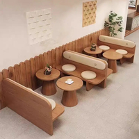 Mobilier de restaurant de luxe, chaise de café, table et chaise, banquette et chaises de restaurant