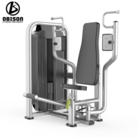 Machine à pectoraux à charges individuelles professionnelle, pour exercices de musculation des pectoraux et des adducteurs, équipement de fitness pour salle de sport