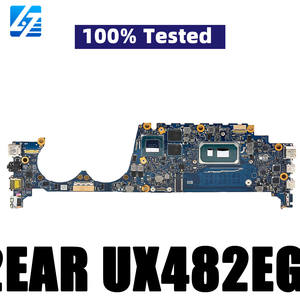 Placa Base de Repuesto UX482EG para Laptop ASUS ZenBook UX482E UX4100E BE482E BX482E UX482EG UX482EAR UX482EGR 11.ª Generación I3 <span class=keywords><strong>I5</strong></span> I7 U - Product Image 1