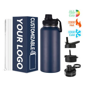 Vaso Térmico de Acero Inoxidable 304 con Logotipo Impreso, Botella de Agua Térmica al Vacío para Niños - Product Image 1