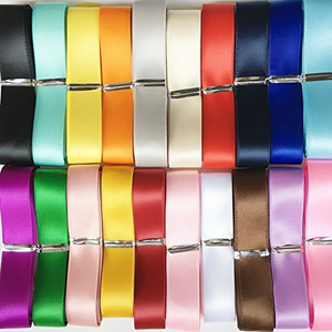 Cintas de Satén de Poliéster de Doble Cara con Color Arcoíris, 4 cm, 100 Yardas, Rollo de Cinta de Alta Resistencia, Impresión Degradada Personalizada para Flores de Rosa - Product Image 5