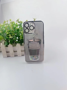 Nouveaux étuis de téléphone ins avec design bobble tea et paillettes pour <span class=keywords><strong>iphone</strong></span> 15 14 13 12 <span class=keywords><strong>11</strong></span> PRO MAX - Product Image 3