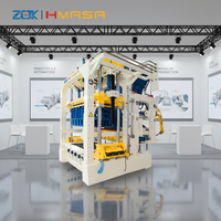 Ligne de production de machine à fabriquer des blocs de béton hydrauliques entièrement automatiques à haute efficacité ZCJK ZC1500