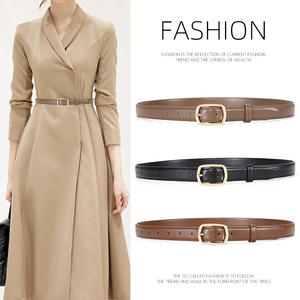 Kadın Üst Düzey Trendy PU Deri Bel Kemeri Alaşım İğne Tokalı Çok Yönlü Günlük Kullanım Aksesuarı Jeepxin Marka Model 21 3.5cm X - Product Image 3