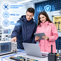 Tenue de travail personnalisable anti-rayonnement électromagnétique (EMF) et anti-fréquence radio (RF) pour les travailleurs des centres de données, des postes de transformation et des laboratoires de test CEM