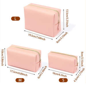 <span class=keywords><strong>Borsa</strong></span> per il Trucco Ottagonale da <span class=keywords><strong>Donna</strong></span> con Logo Personalizzato - Pochette da Viaggio Impermeabile Portatile con Design Quadrato Carino - Product Image 3