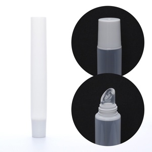 Wholesale Custom Transparent Lip Balm Squeeze <b>Tubes</b> with Soft <b>Plastic</b> Lid Custom Sizes and Colors for Skin Care - Product Image 6