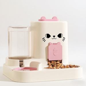 2 ב 1 מים מחמד מזין מים מחמד חתול וכלב אוטומטי מתקן מים סיטונאי של חיות מחמד מספק תמיכה oem & odm - Product Image 1