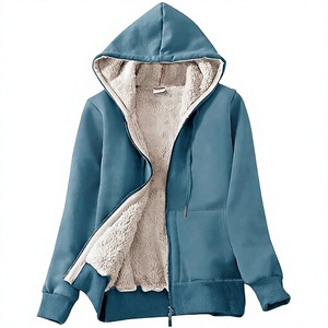 Women's <b>Sherpa</b> Fleece <b>Hoodie</b> Warm Teddy Pullover Winter Sweatshirt Ladies Plush <b>Sherpa</b> <b>Hoodie</b> Soft Fuzzy Fleece Winter Pullover - Product Image 1
