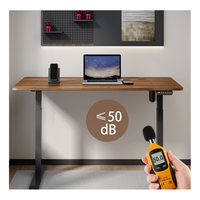 Bureau électrique avec fonction de verrouillage de sécurité pour enfants, bureau mécanique assis-debout, bureaux électriques réglables en hauteur