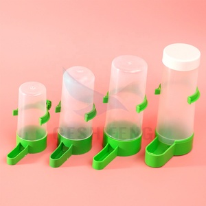 <span class=keywords><strong>Bebedero</strong></span> de pájaros transparente chino barato de 60ml, alimentador de fuente de agua para jaula de pájaros - Product Image 6