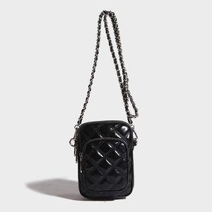 New Diamond-shaped Chain Crossbody <strong>Bag</strong> Fashionable and Multi-functional Single-shoulder Crossbody <strong>Bag</strong> for <strong>Mobile</strong> Phones - Product Image 2