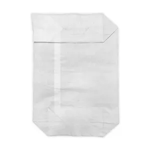 Empty Custom White Paper Cement Bags 25kg 50kg Cement Paper Bags For Sale