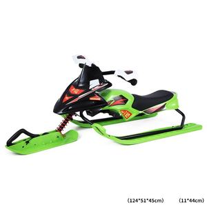 Luge à <span class=keywords><strong>neige</strong></span> amusante pour enfants, luge à <span class=keywords><strong>neige</strong></span> avec direction de course, scooter à <span class=keywords><strong>neige</strong></span> avec freins pour le ski en plein air, sports d'hiver et jouets, motoneige - Product Image 4