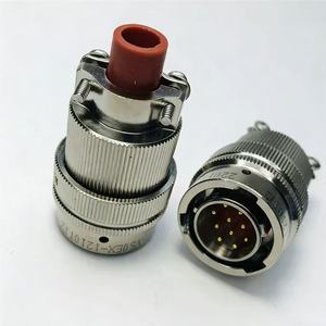 Y50X-1204 ขั้วต่อแบบวงกลม ขั้วต่อปลั๊ก 4 พินแบบบัดกรี - Product Image 5