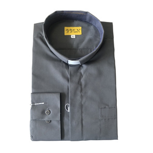 Vendita diretta camicia da <span class=keywords><strong>uomo</strong></span> in cotone poliestere a manica lunga - Product Image 1