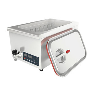 Cuocitore Sous Vide con Rubinetto in Acciaio Inox, Controllo Digitale, Capacità 10L per Cottura di Precisione - Product Image 1