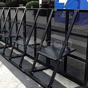 Premium per eventi pesanti pannello di scherma concerto sport pedoni sicurezza folla barriere saldate in acciaio per modellazione 3D - Product Image 2