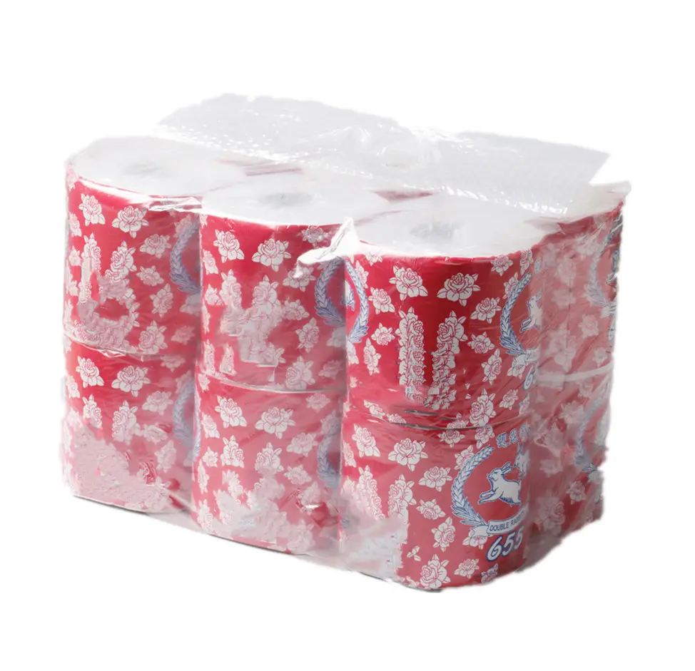 Rohmaterial in Standard größe 3-fach Toiletten papier