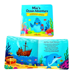 High Quality Custom Educational Children Sound <strong>Book</strong> With Touch and Feel <strong>Book</strong> Printing Learning Illustrated <strong>Book</strong> - Product Image 1