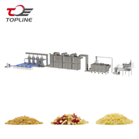 Machine à pâtes automatique pour la production de macaroni avec contrôle d'extrusion automatique pour les spaghetti et les fettuccine