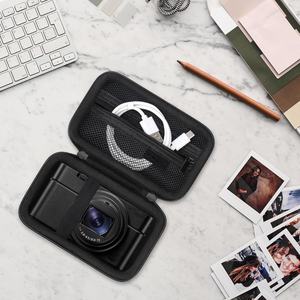 Estuche EVA para <span class=keywords><strong>Sony</strong></span> <span class=keywords><strong>RX100</strong></span> Series-Bolsa rígida impermeable a prueba de golpes con bolsillo de malla y banda elástica - Product Image 5