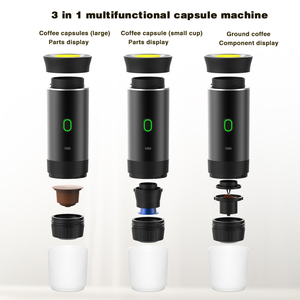 Cafetera Portátil Adecuada para Espresso, Recargable por USB, Compatible con Cápsulas y Café Molido (con Calentamiento) - Product Image 2