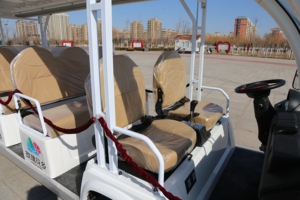 WELIFTRICH 14 Seater 72V Electric Sightseeing Car <b>Bus</b> 30km/h Max Speed 80-100km Range 5 Kw DC/AC Motor CE Certified - Product Image 2