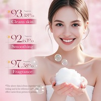 Gel Douche SADOER Bois de Santal Blanc et Rose 1000ml Nettoyage en Profondeur Hydratant Lissant Parfum Longue Durée pour Femme