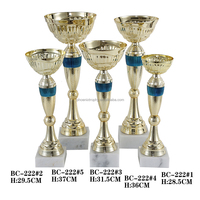Meilleur Trophée de Football de Coupe, Globe Sportif Haut de Gamme, Souvenirs d'Événements, Récompenses de Réunions Annuelles, Métal, Marque Phoenix, Or