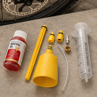 Outil d'entretien simple pour vélo VXM avec huile de frein et huileur à faible résistance, outil de réparation de vélo facile à utiliser pour VTT et vélos de route