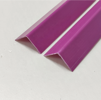 Profilé de transition en PVC en forme de L pour carrelage, accessoires pour carrelage