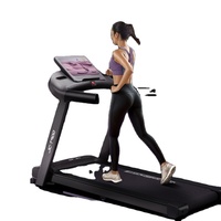 Caminadora Eléctrica Plegable Económica, Máquina para Correr Multifuncional, Caminadora Motorizada, Equipo de Ejercicio Cardiovascular para Gimnasio en Casa