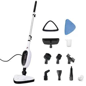 Purolf 12 in 1 Triangle Head Multifunctional High-Temperature Steam Mop Corded Handheld Steam Mop Cleaner For Carpet And Floor