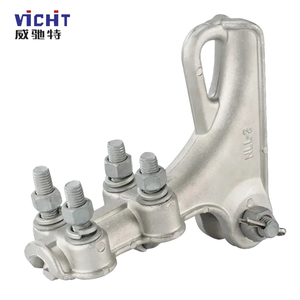 Accesorio <span class=keywords><strong>de</strong></span> conexión <span class=keywords><strong>de</strong></span> energía Línea <span class=keywords><strong>de</strong></span> transmisión eléctrica aérea Cable <span class=keywords><strong>de</strong></span> tensión <span class=keywords><strong>de</strong></span> aluminio Abrazadera <span class=keywords><strong>de</strong></span> extremo muerto - Product Image 2