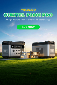 OUKITEL 3200W P2001E PRO สถานีไฟฟ้าพกพา แบตเตอรี่ LiFePO4 คลื่นไซน์บริสุทธิ์ จ่ายไฟ AC 220-240V พอร์ต USB Type C - Product Image 6