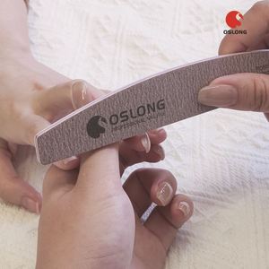 Wholesale Printed Private Label <b>Nail</b> <b>File</b> Premium Sandpaper Washable Durable Reusable Emery Board Brown 80/100 <b>Nail</b> <b>File</b> - Product Image 4