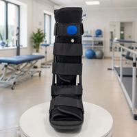 Botte de marche gonflable à coque rigide, chambre à air intégrée, semelle antidérapante en TPR pour fracture de la cheville, entorse, récupération post-opératoire