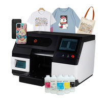 Impresora de tarjetas de impresora de inyección de tinta plana UV personalizada Máquina de impresión digital de rollo a rollo automática de alta velocidad para tazas de etiquetas de cuero
