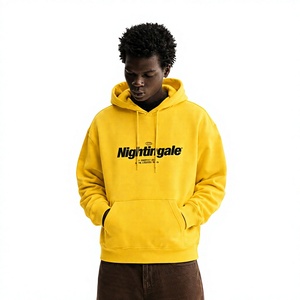 Sudadera con Capucha Unisex de Alta Calidad con Serigrafía, Sudadera Oversize de Felpa Francesa, Sudadera Estampada al por Mayor, Sudadera Holgada de Forro Polar - Product Image 1
