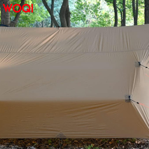WOQI Haute Qualité Étanche À La Pluie Camping En Plein Air Bâche Portable Nylon Hamac De Couchage <span class=keywords><strong>Avec</strong></span> <span class=keywords><strong>Moustiquaire</strong></span> Spot Parachute Conception - Product Image 4