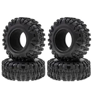 Neumáticos Grappler de barro de goma 2,2 120*46MM para 1:10 RC Rock Crawler Axial SCX10 SCX10 II 90046 90047 TRX-4 TRX4