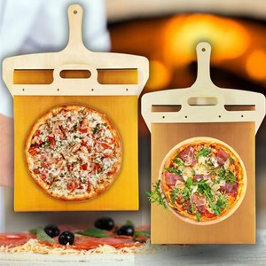 Planche à <span class=keywords><strong>pizza</strong></span> pliable pour four et grill, outil de transfert parfait pour la pâte à <span class=keywords><strong>pizza</strong></span> maison, le pain et les pâtisseries - Product Image 2