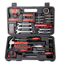 Boîte à outils de réparation professionnelle SIKE 146 pièces, kit d'outils à main avec étui souple, outils combinés en acier au carbone OEM, garantie 1 an