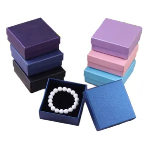 Wholesale Luxury Gift Jewellery Box Package Bracelet Necklace Earrings Ring Jewelry Packaging Custom Gift Box Paper Jewelry