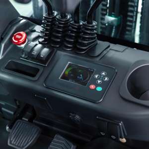 MOTIEV電気フォークリフト80Vミニ3トン容量リチウム電池新品状態ファーム電気スタッカーモーター5年 - Product Image 4