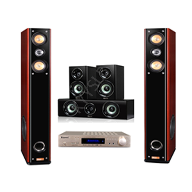 OEM ODM KYYSLB 1000W Subwoofer Amplifier 5.1 Home Theater System Audio Set Surround HiFi Wood Amplifiers Speaker