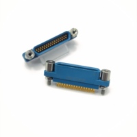 Connecteur d'aviation rectangulaire à soudure Micro-D, série J30, 31 broches, avec coque en plastique, modèles J30-31TJSL et J30-31ZKSP