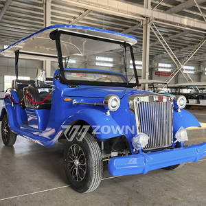 Voiture électrique rétro durable à batterie longue portée, avec sièges optionnels, idéale pour les visites de parcs, les cérémonies de mariage et les défilés - Product Image 6